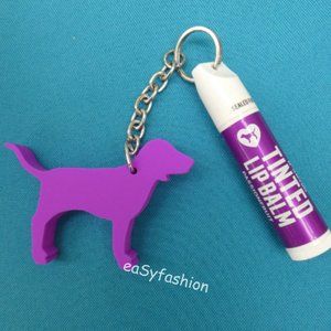 2x VICTORIA SECRET LIP BALM KEY-CHAIN SET